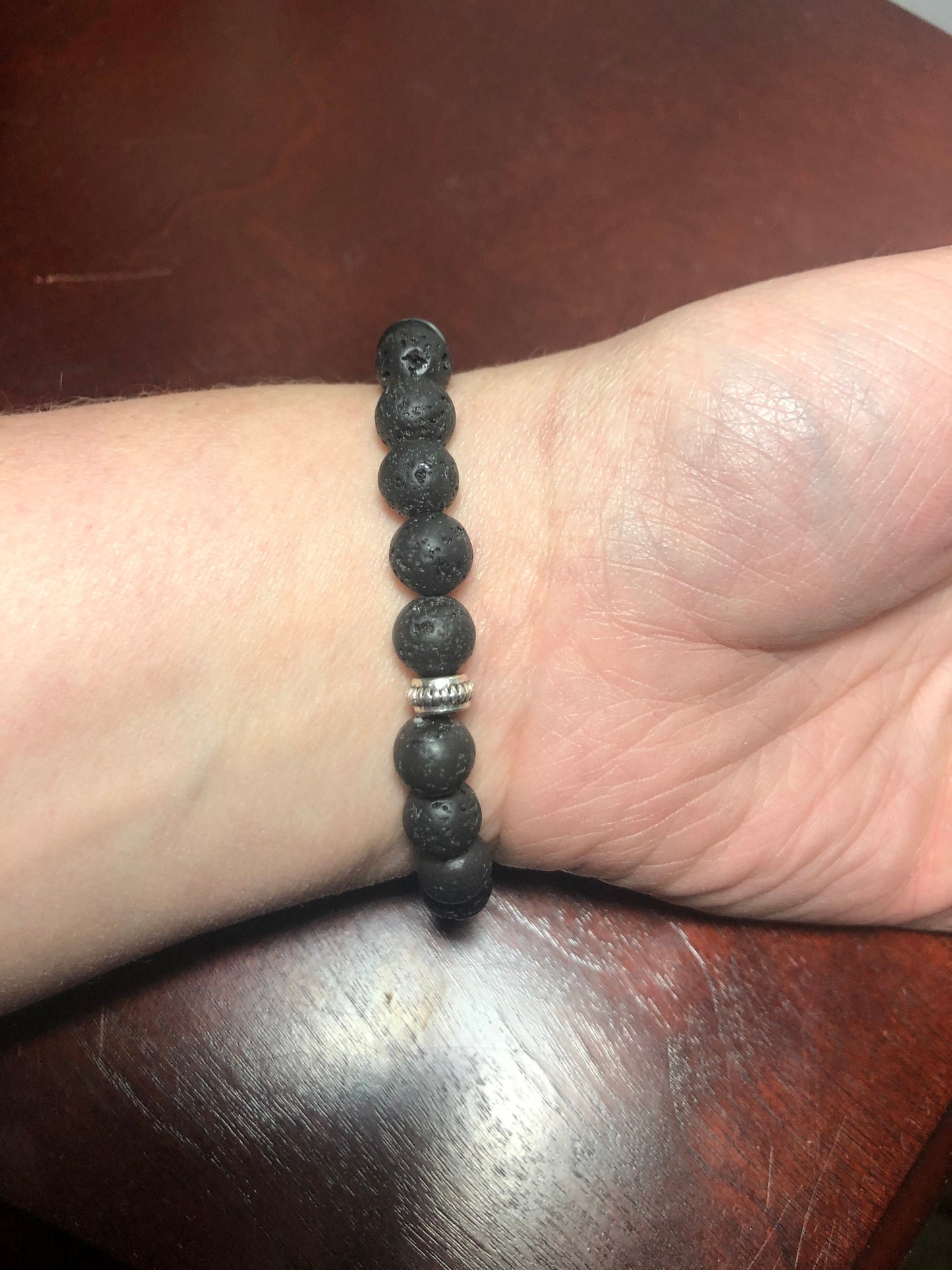 Celestial Shield Crystal Bracelet - Protection & Balance - Hematite - Lapis Lazuli - Obsidian