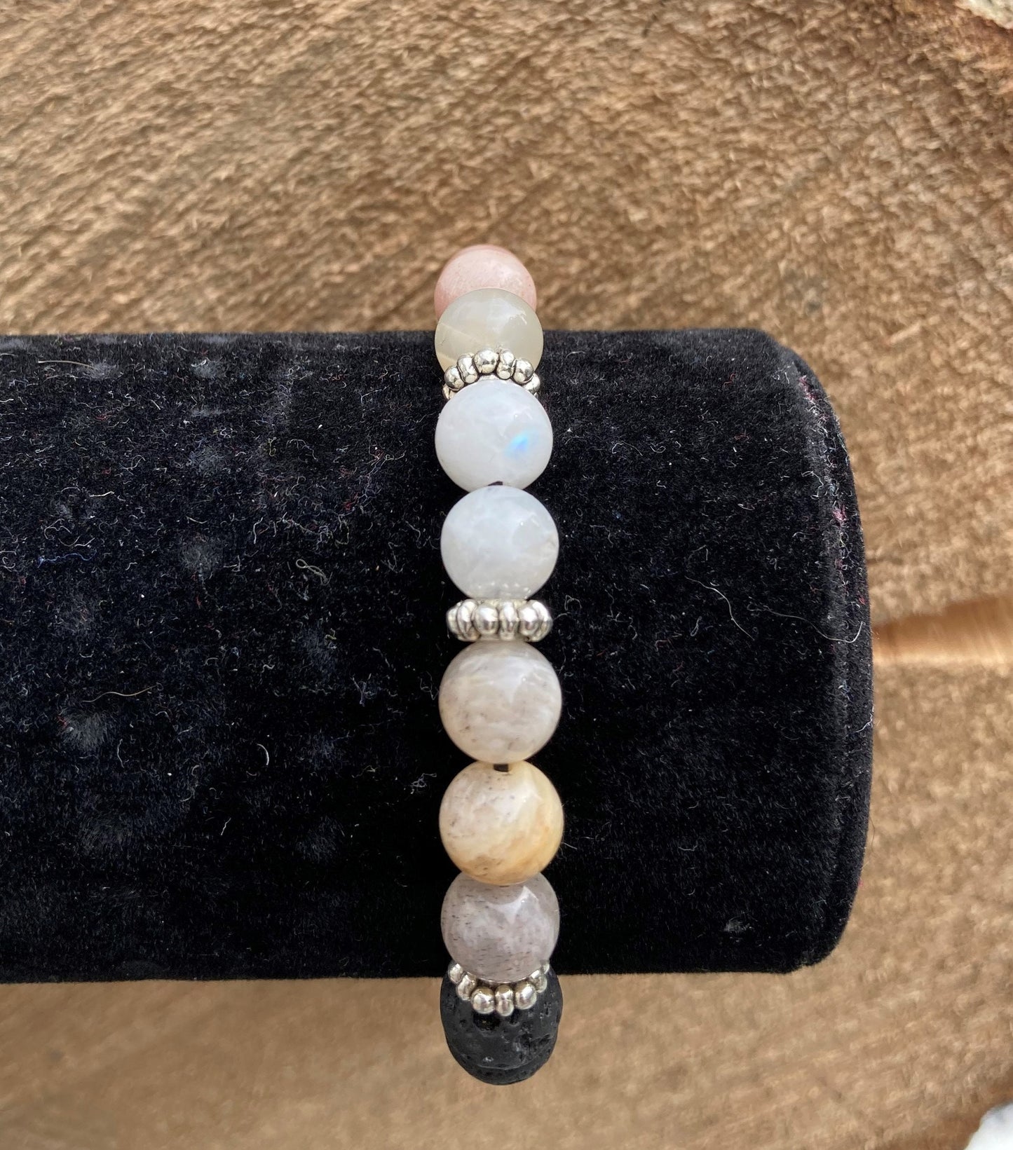 Balance & Harmony Bracelet - Sunstone - Moonstone - Crystal Healing Jewelry
