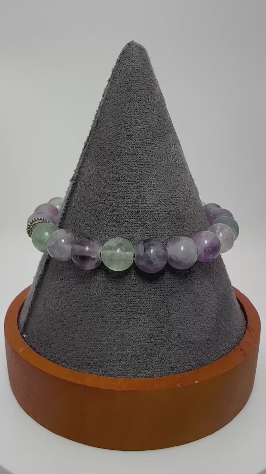 Mystic Prism Bracelet - Rainbow Fluorite - Crystal Healing Jewelry video